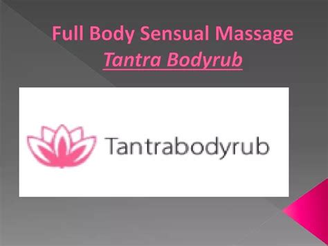 Full Body Sensual Massage Sexual massage Sant Andreu